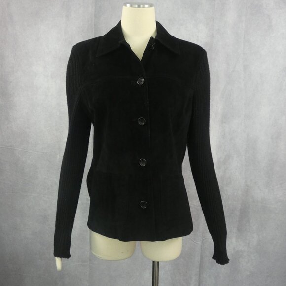 Vintage Maud Frizon Suede Sweater Jacket - Picture 2 of 5